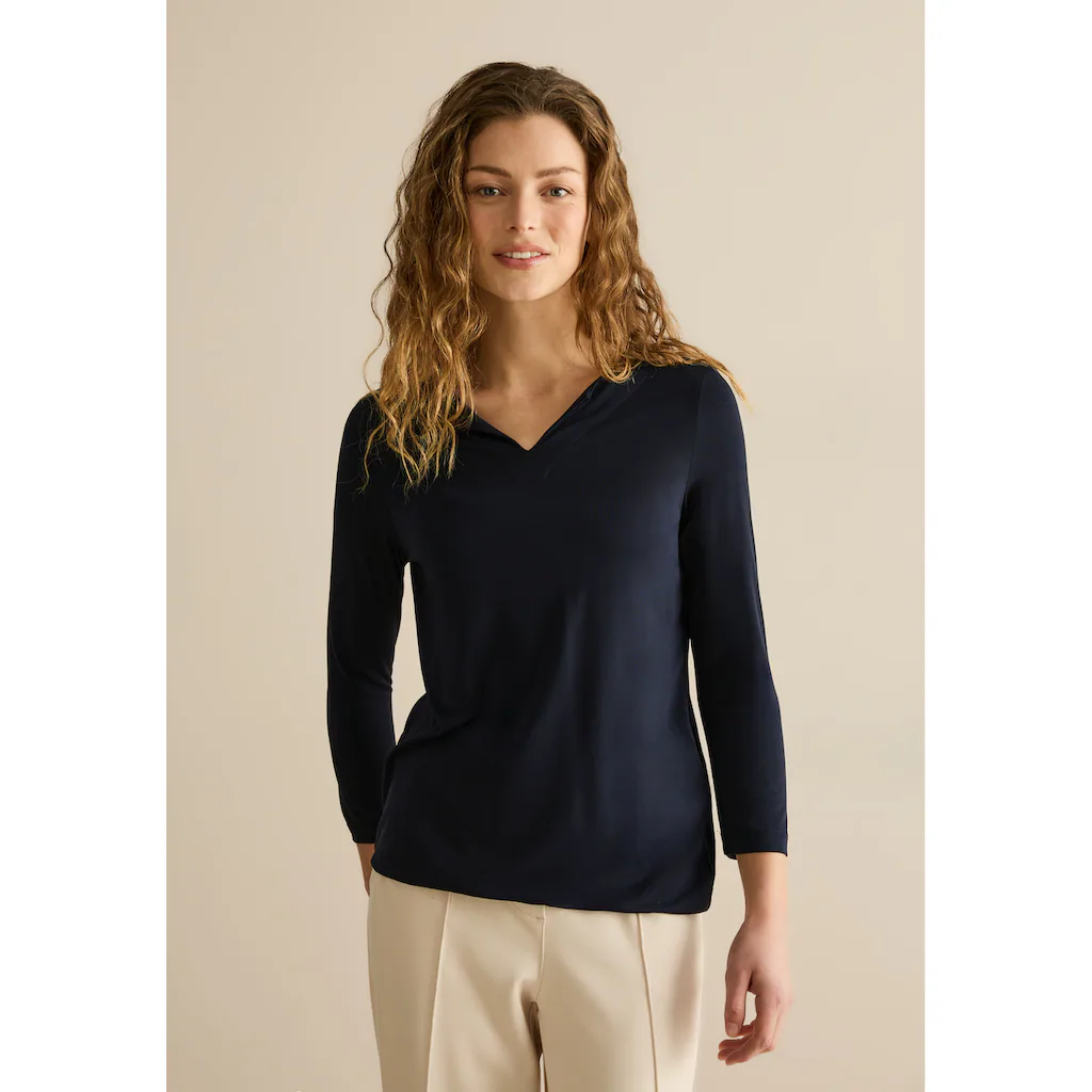 Cecil 3/4-Arm-Shirt mit 3/4 Ärmeln
