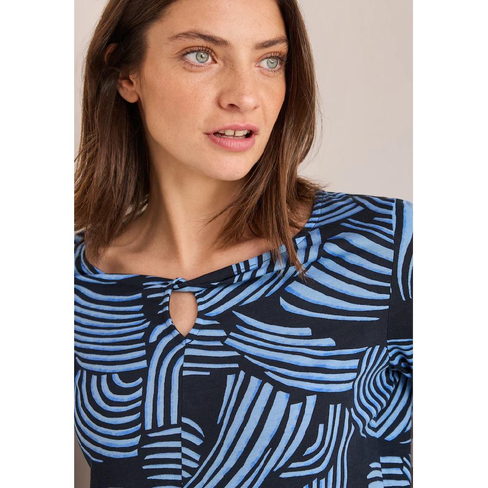 Cecil 3/4-Arm-Shirt Mit All-Over Print