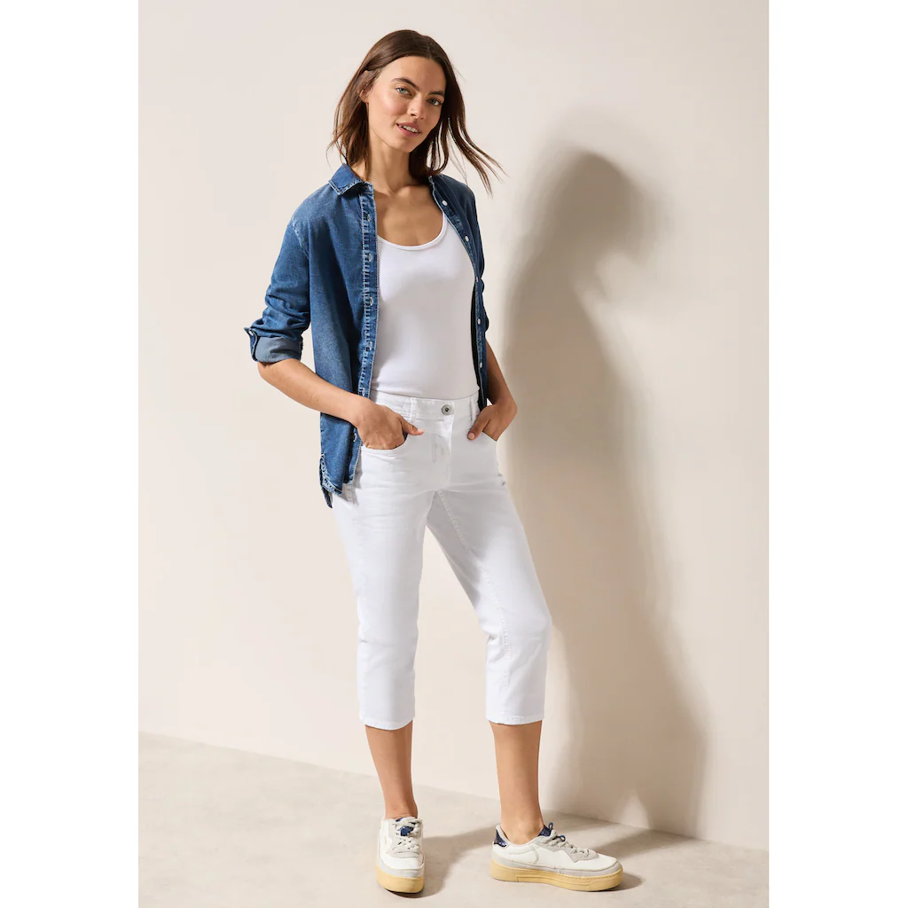Cecil 3/4-Jeans »Style Scarlett« Im Five-Pocket Style