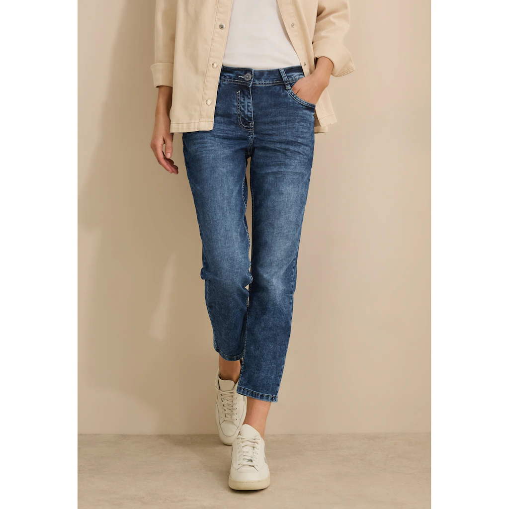 Cecil 5-Pocket-Jeans »Style Scarlett« knöchelfrei mit Stretch