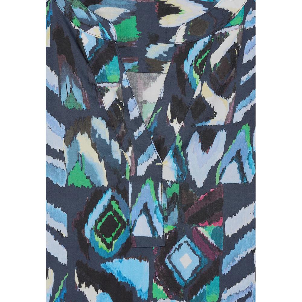 Cecil Blusenkleid Aus Viskose