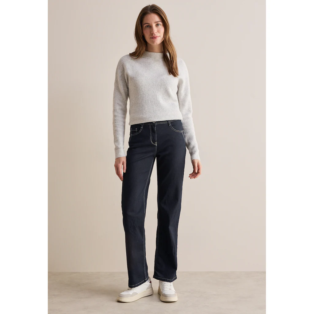 Cecil Bootcut-Jeans High Waist