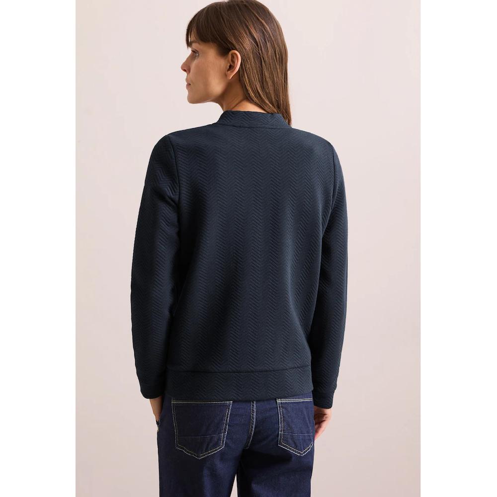 Cecil Cardigan Aus Softem Materialmix