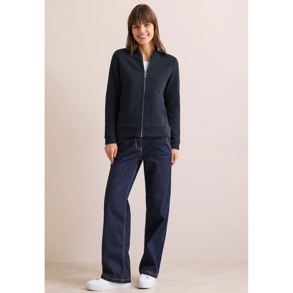 Cecil Cardigan Aus Softem Materialmix