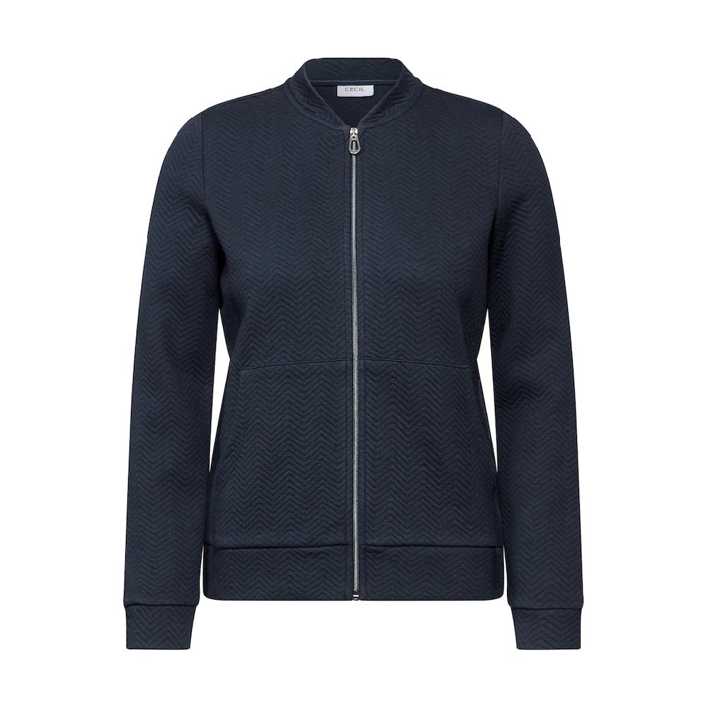 Cecil Cardigan Aus Softem Materialmix