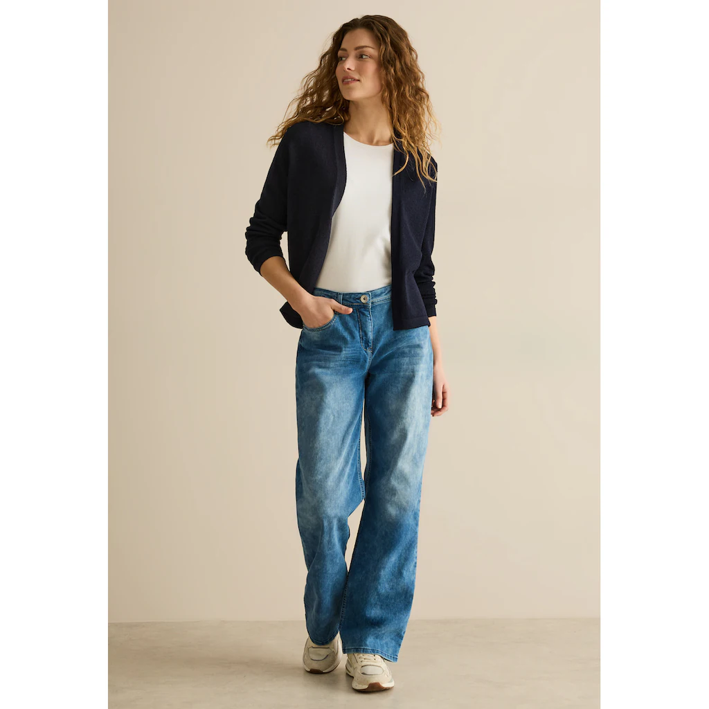 Cecil Cardigan Aus Softem Materialmix