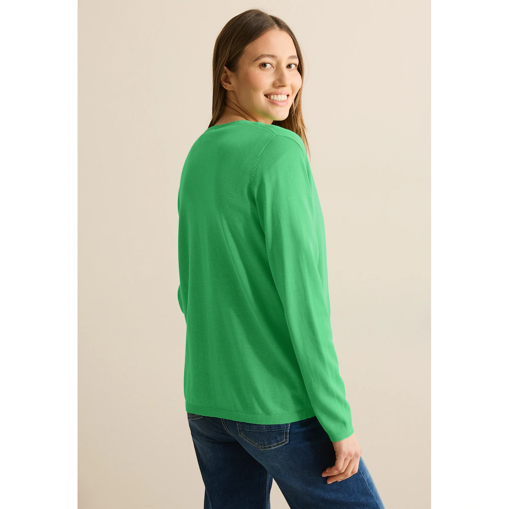 Cecil Cardigan Im Soften Baumwoll-Mix