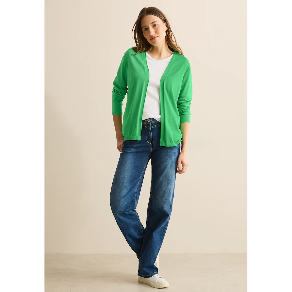 Cecil Cardigan Im Soften Baumwoll-Mix