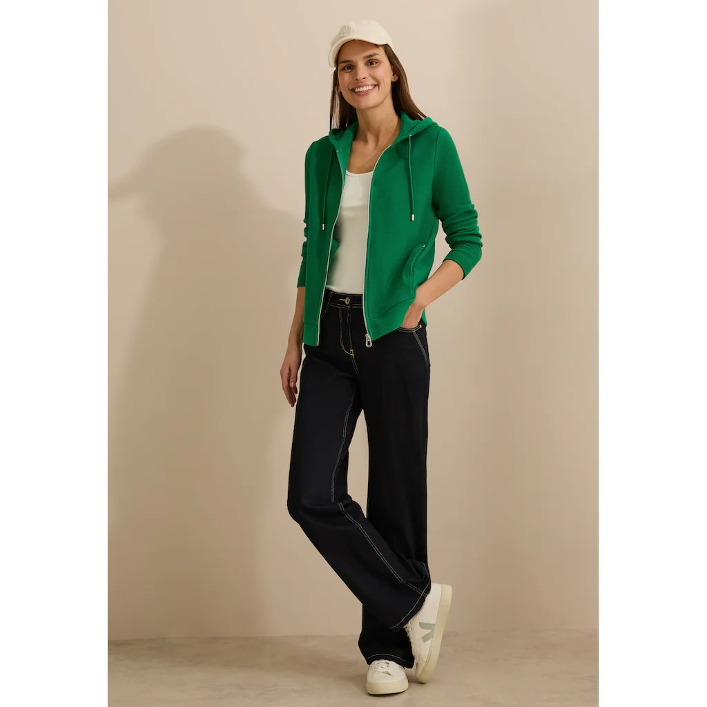 Cecil Cardigan Mit Kapuze Mit Tunnelzugband