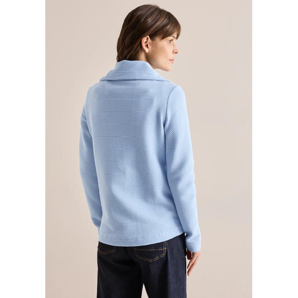 Cecil Cardigan Mit Tunnelzugband Am Kragen