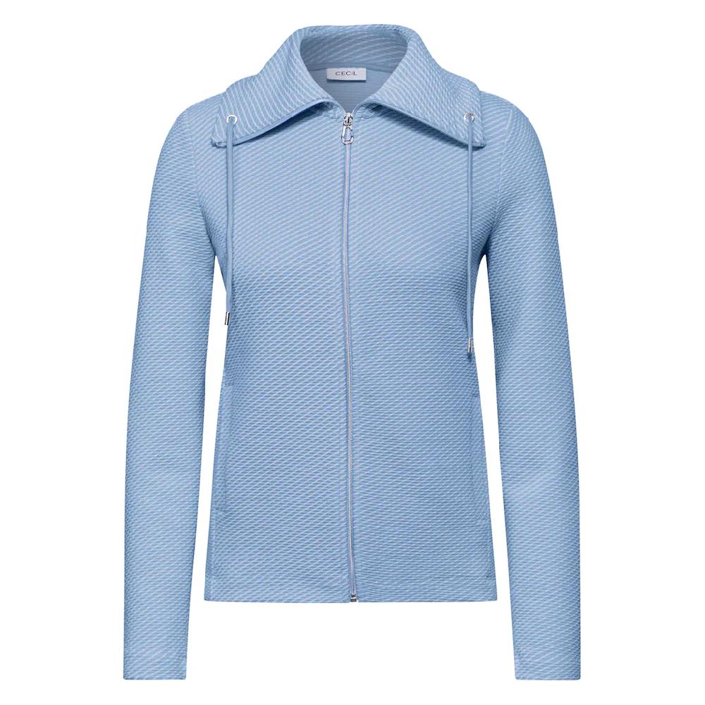 Cecil Cardigan Mit Tunnelzugband Am Kragen