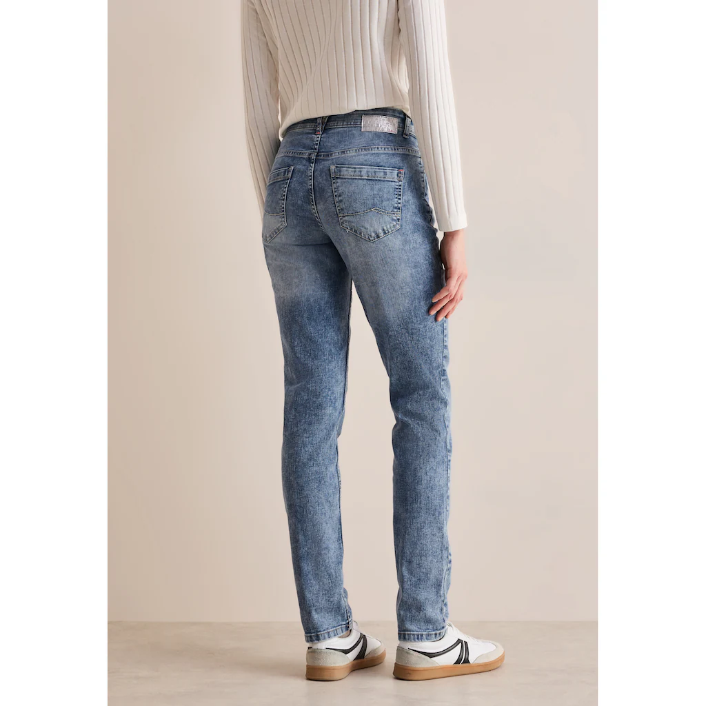 Cecil Comfort-fit-Jeans Middle Waist