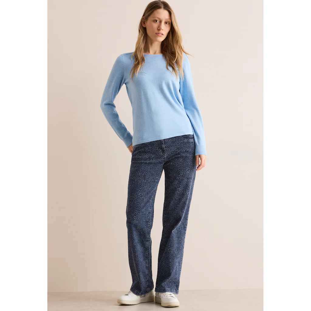 Cecil Gerade Jeans High Waist