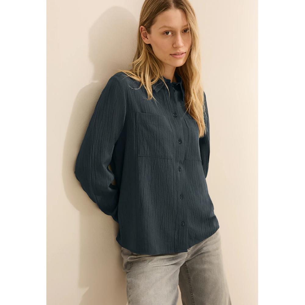 Cecil Hemdbluse Mit Struktur