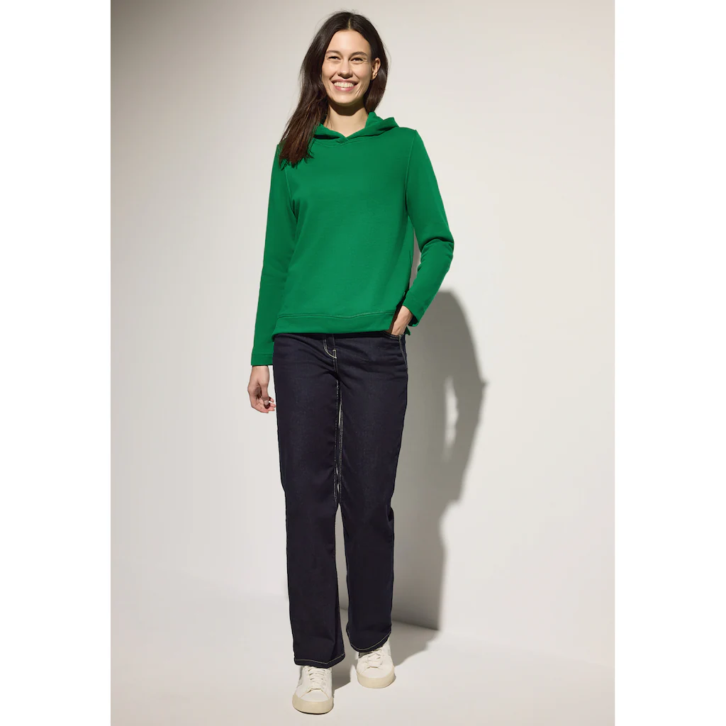 Cecil Hoodie Im Soften Baumwoll-Mix