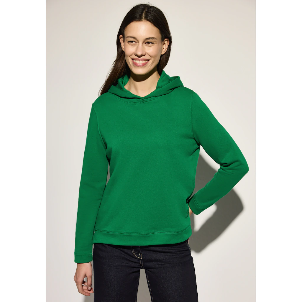 Cecil Hoodie im soften Baumwoll-Mix