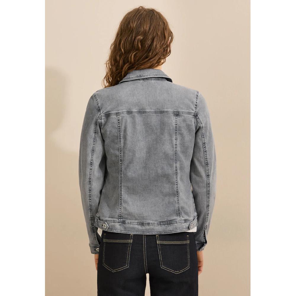 Cecil Jeansjacke Ohne Kapuze Aus Baumwolle Mit Stretchanteil