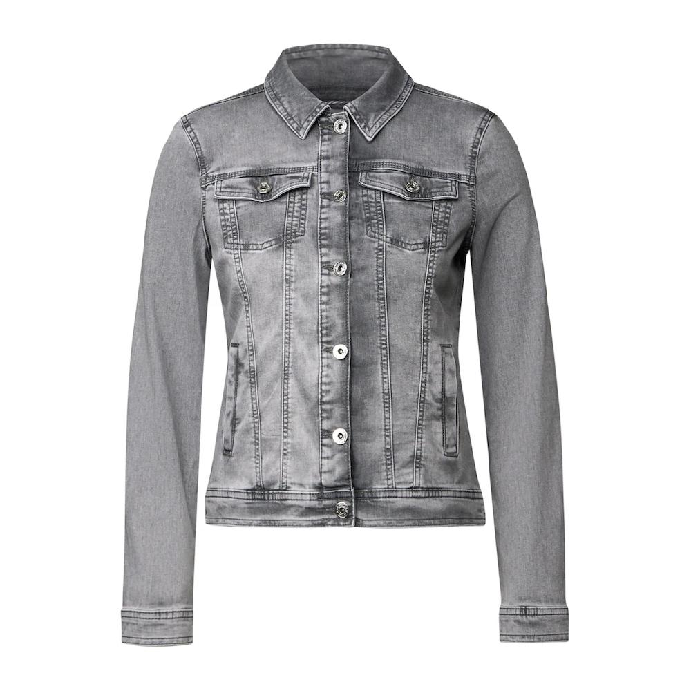 Cecil Jeansjacke Ohne Kapuze Aus Baumwolle Mit Stretchanteil