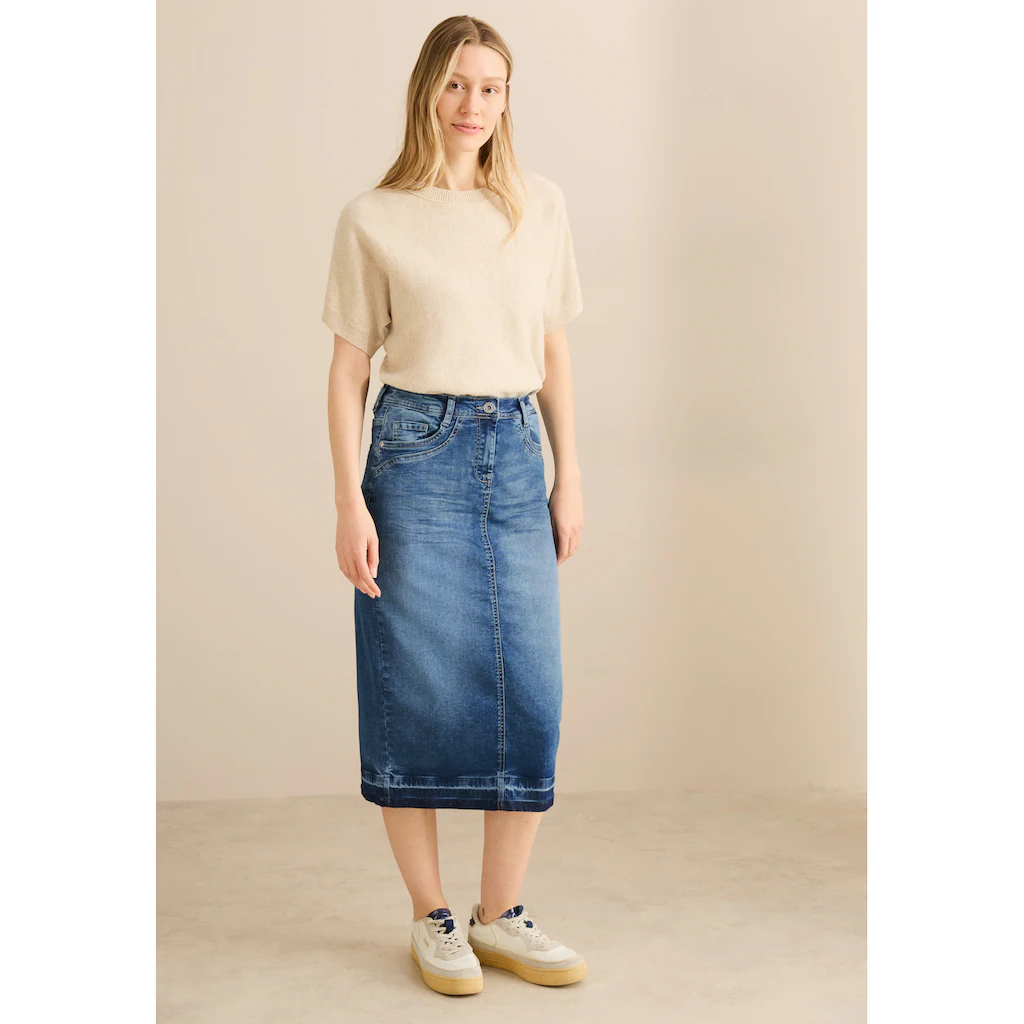 Cecil Jeansrock 5-Pocket-Style