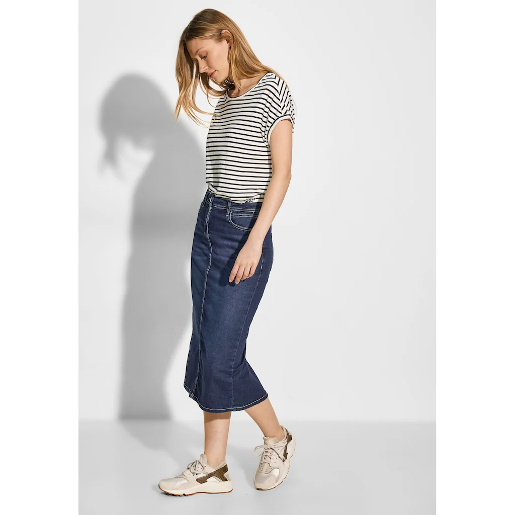 Cecil Jeansrock 5-Pocket-Style