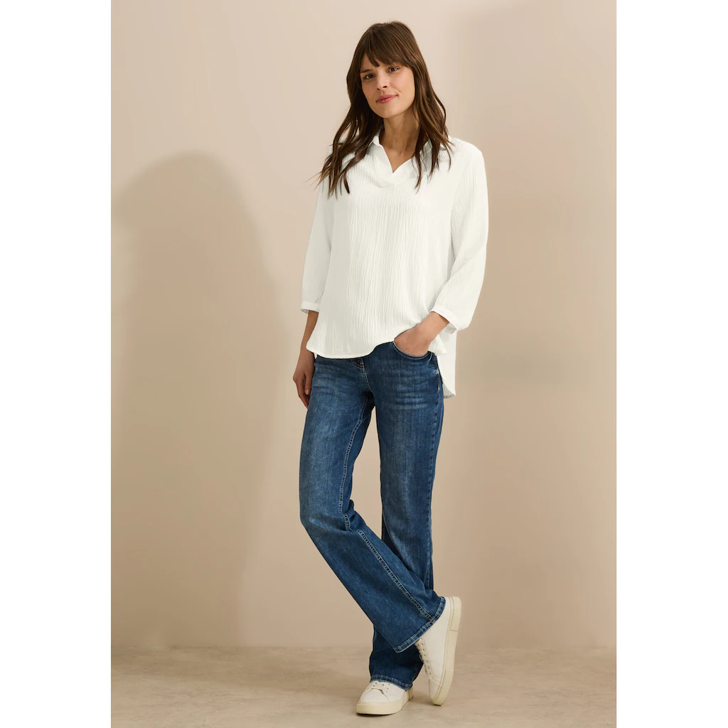 Cecil Klassische Bluse Mit 3/4 Ärmeln