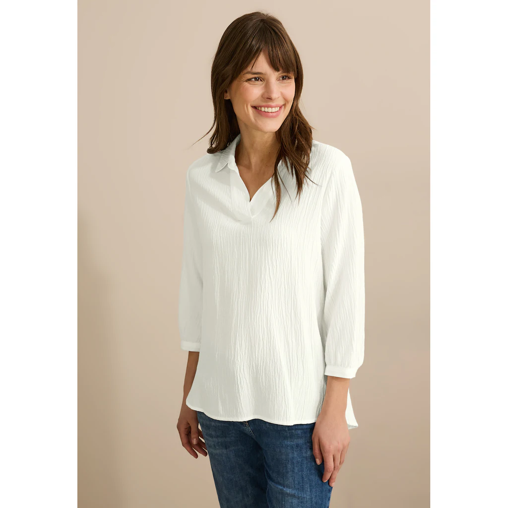 Cecil Klassische Bluse mit 3/4 Ärmeln