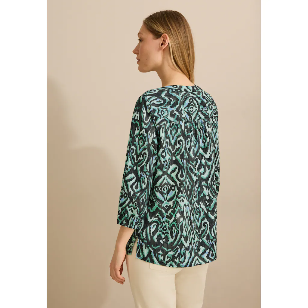 Cecil Klassische Bluse Mit All-Over Print