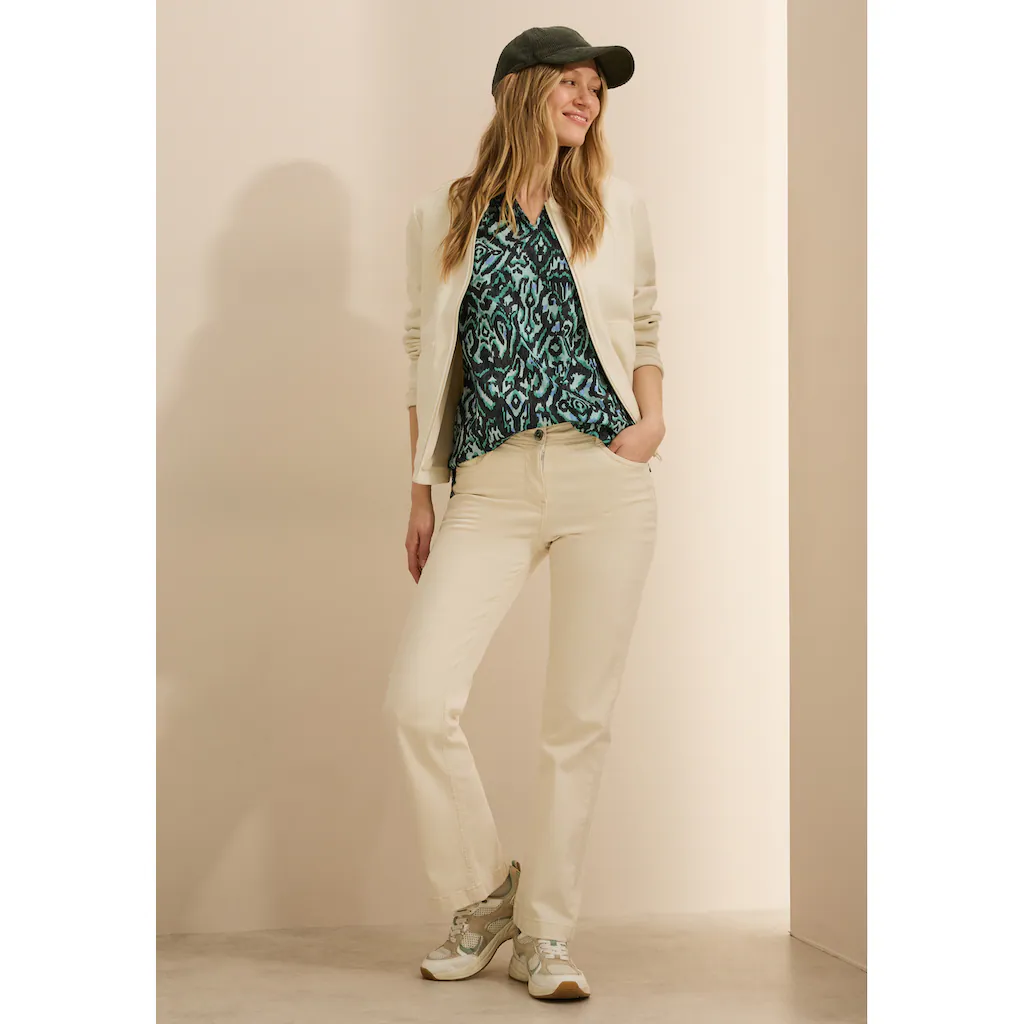 Cecil Klassische Bluse Mit All-Over Print