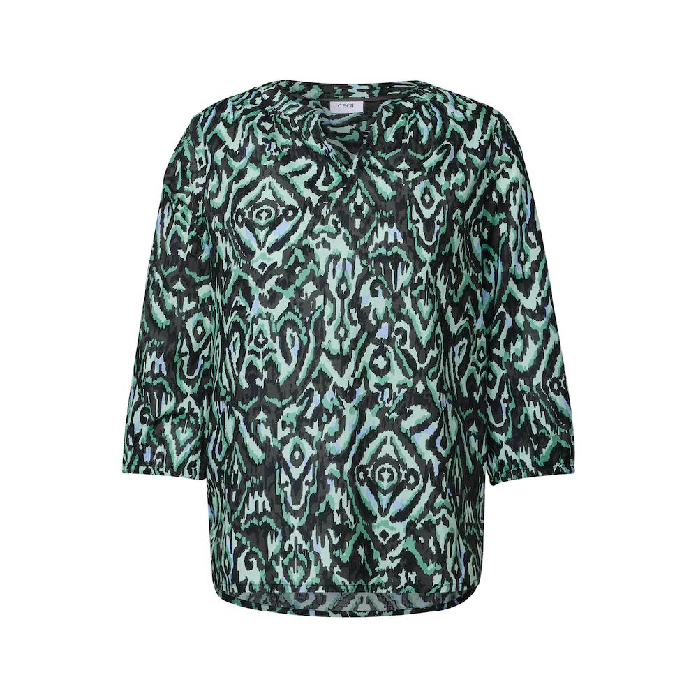 Cecil Klassische Bluse Mit All-Over Print