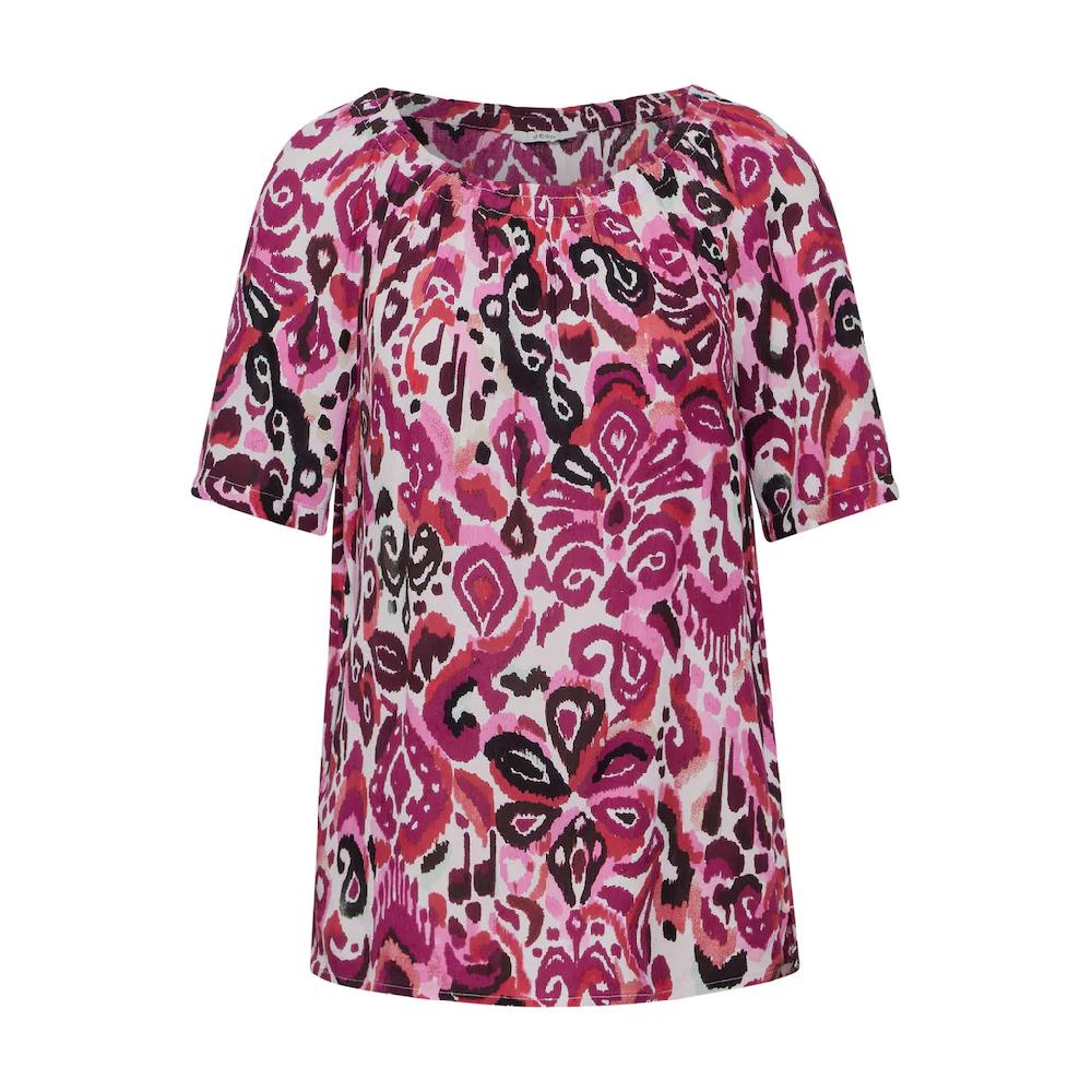 Cecil Kurzarmbluse Aus Softer Viskose