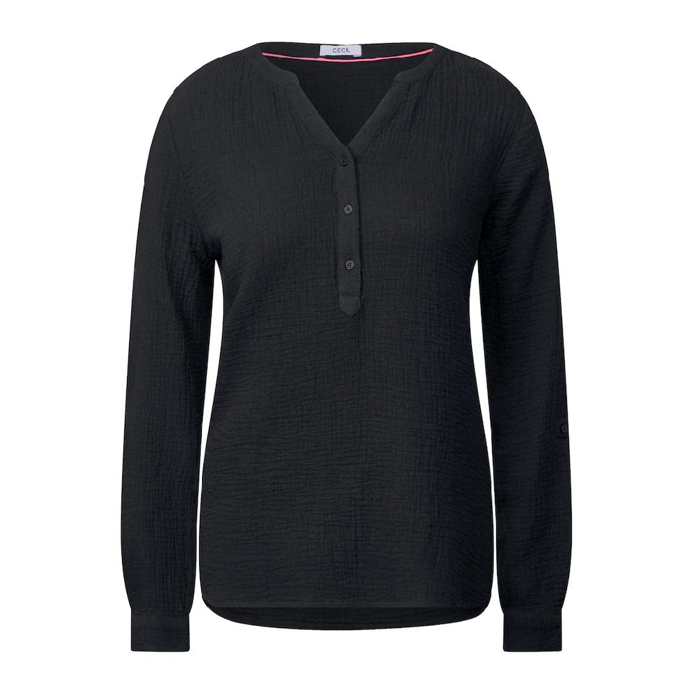 Cecil Langarmbluse Aus Reiner Baumwolle