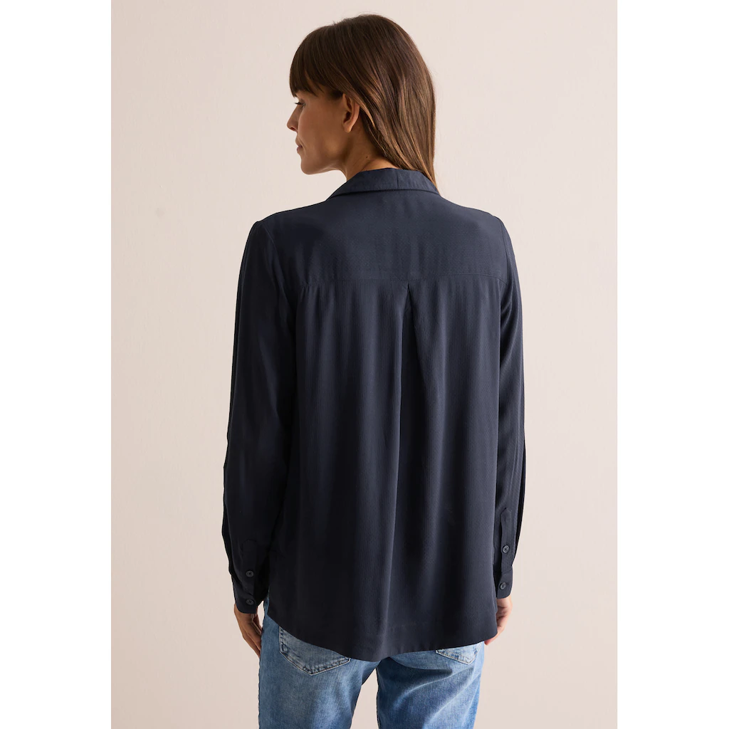 Cecil Langarmbluse Aus Softer Viskose