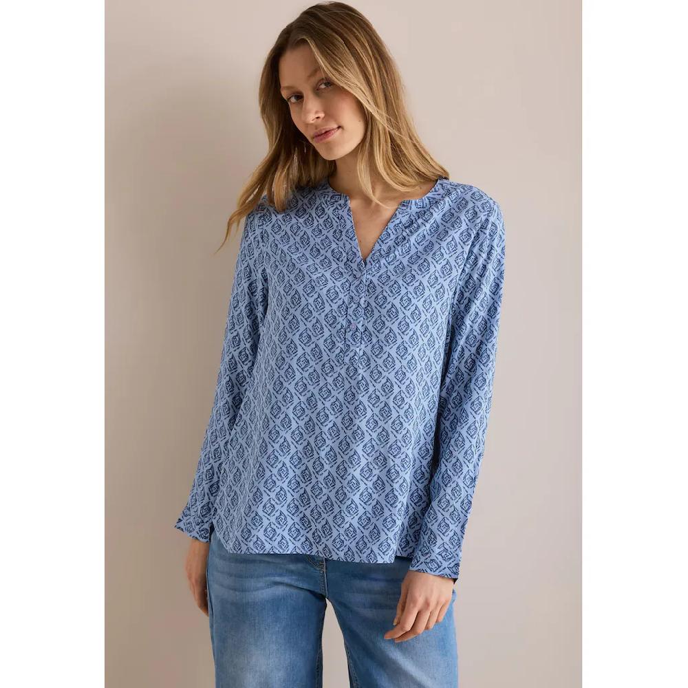 Cecil Langarmbluse aus softer Viskose