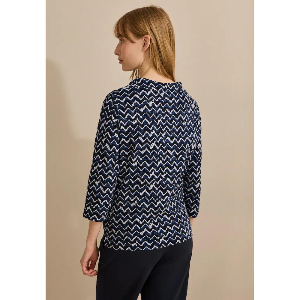 Cecil Langarmshirt Aus Reiner Baumwolle