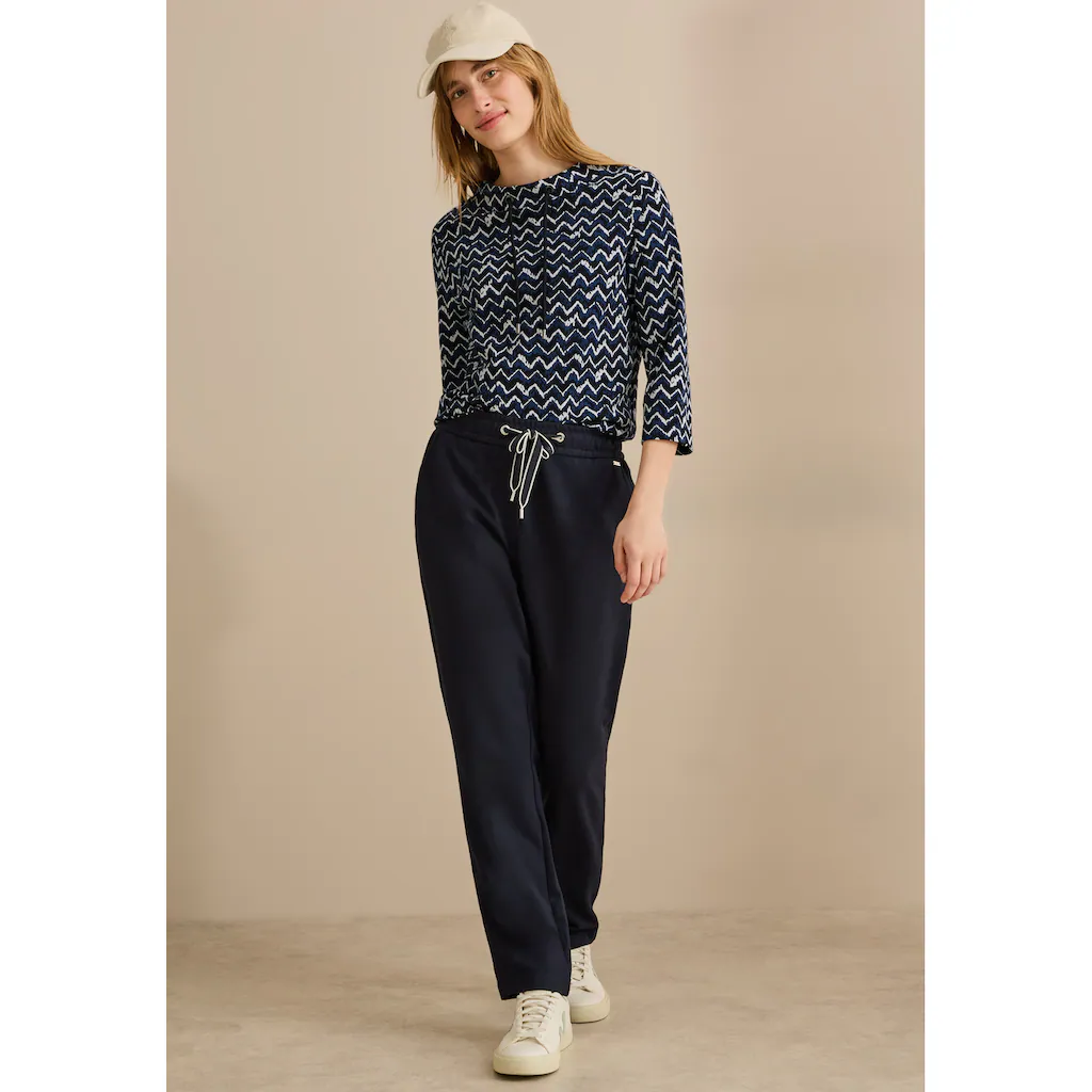 Cecil Langarmshirt Aus Reiner Baumwolle