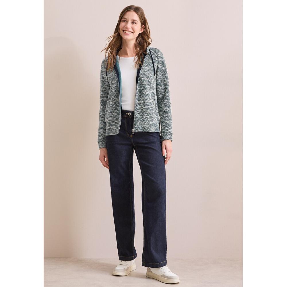 Cecil Langarmshirt Mit Kapuze Mit Tunnelzugband
