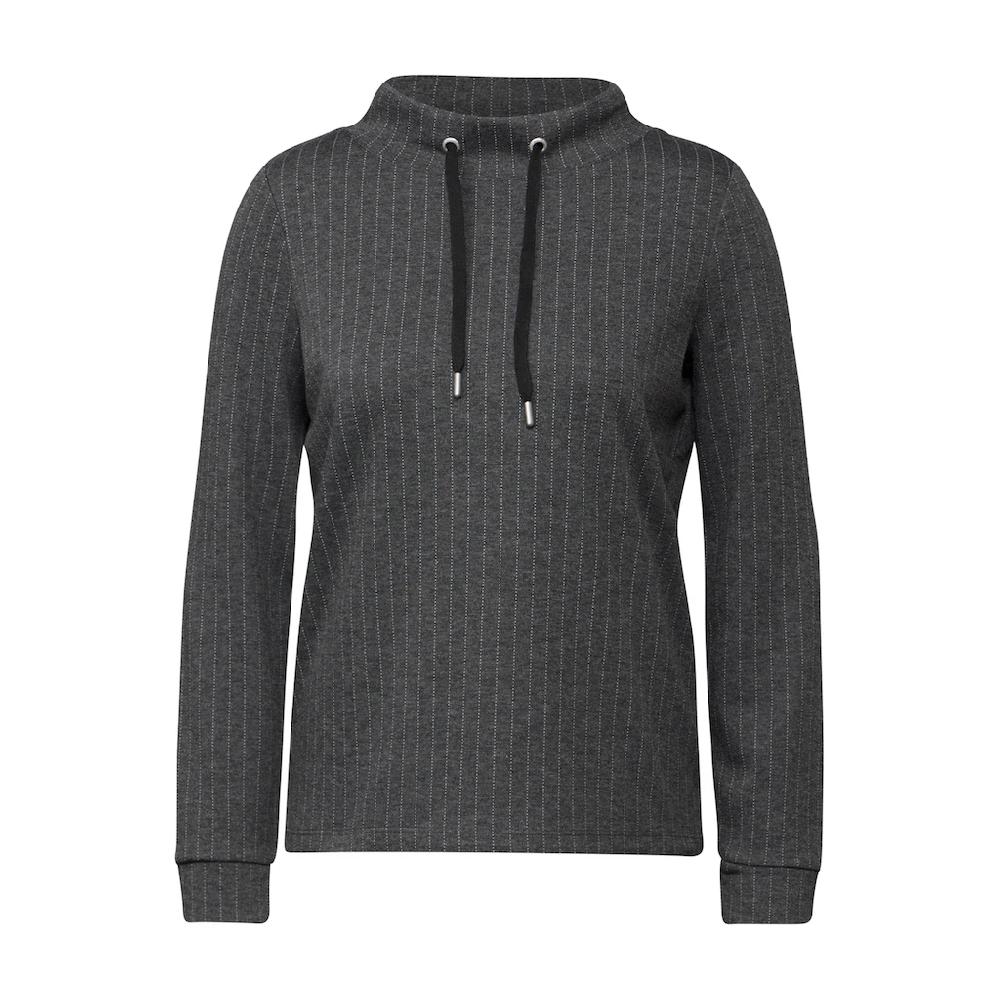 Cecil Langarmshirt Mit Stehkragen