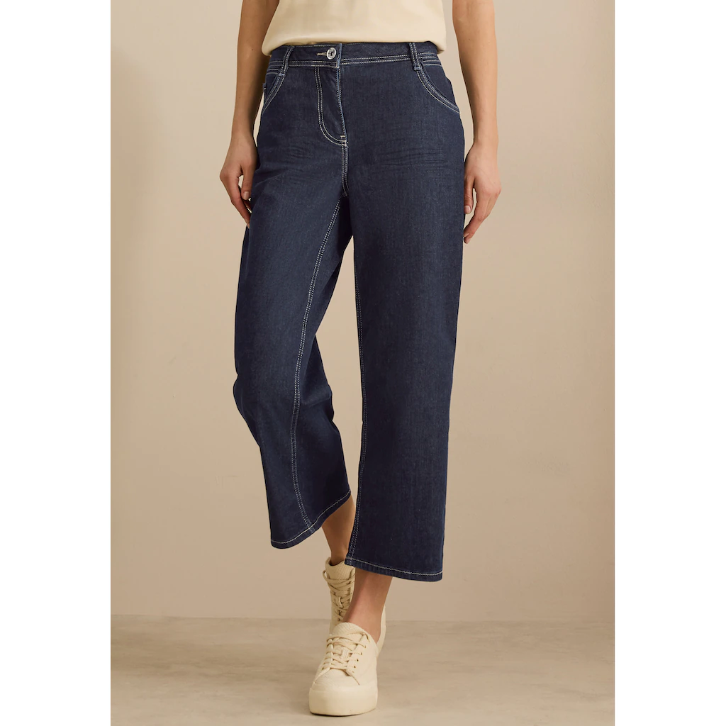 Cecil Loose-fit-Jeans Aus Baumwolle Mit Stretchanteil