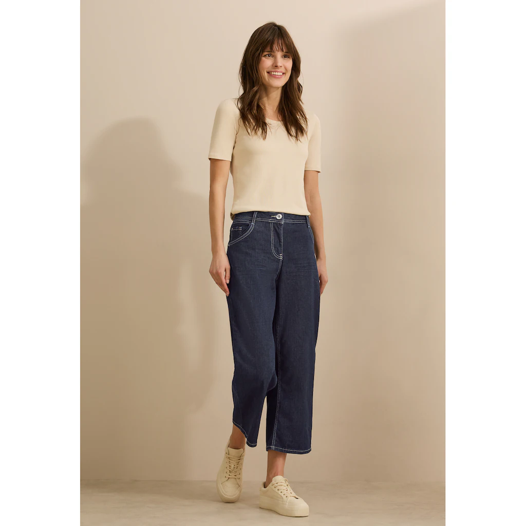 Cecil Loose-fit-Jeans Aus Baumwolle Mit Stretchanteil