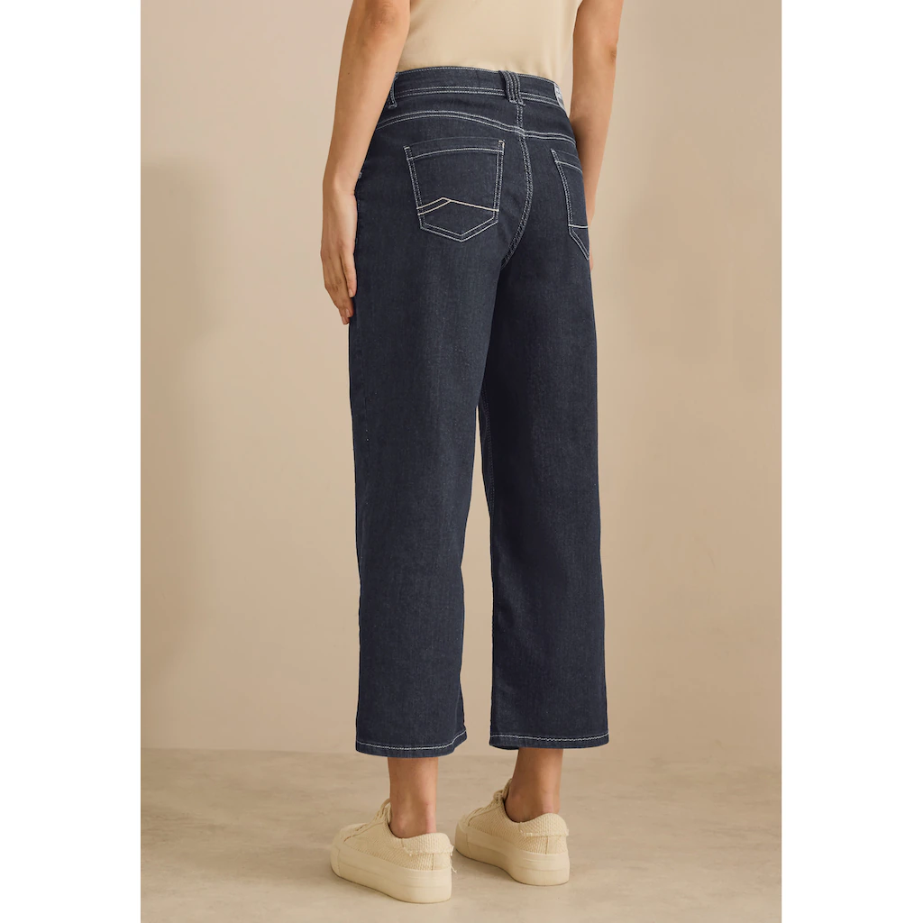 Cecil Loose-fit-Jeans aus Baumwolle mit Stretchanteil