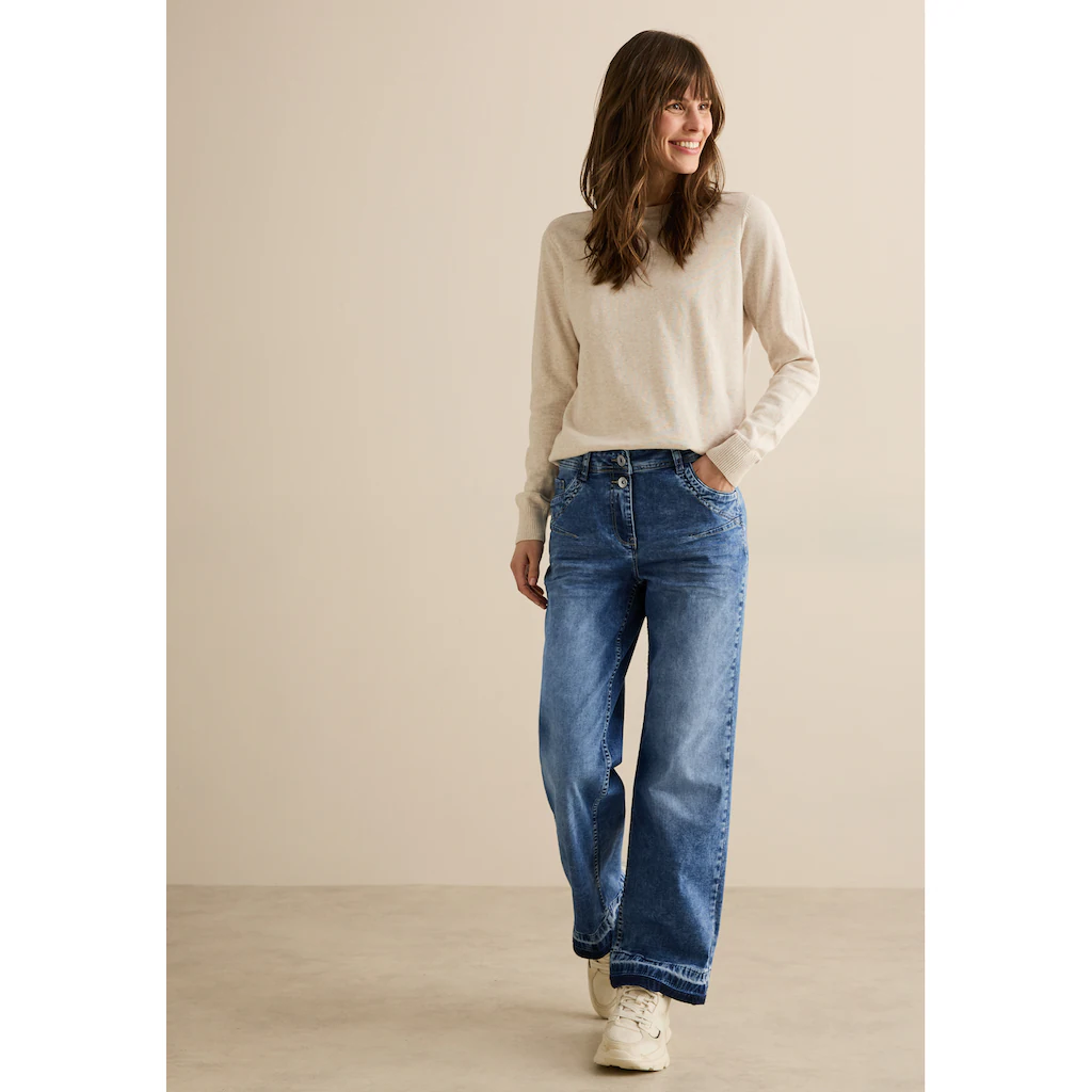 Cecil Loose-fit-Jeans High Waist
