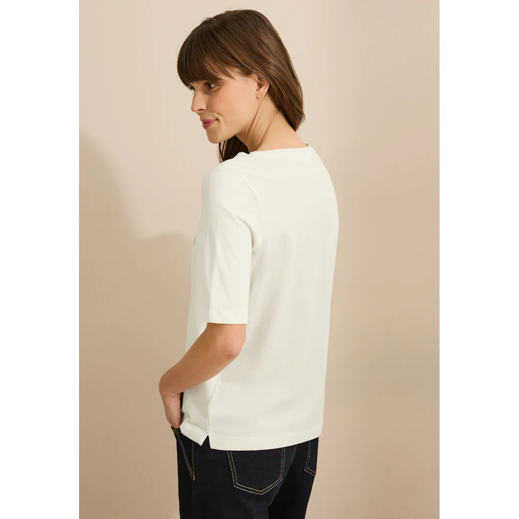 Cecil Print-Shirt Aus Reiner Baumwolle