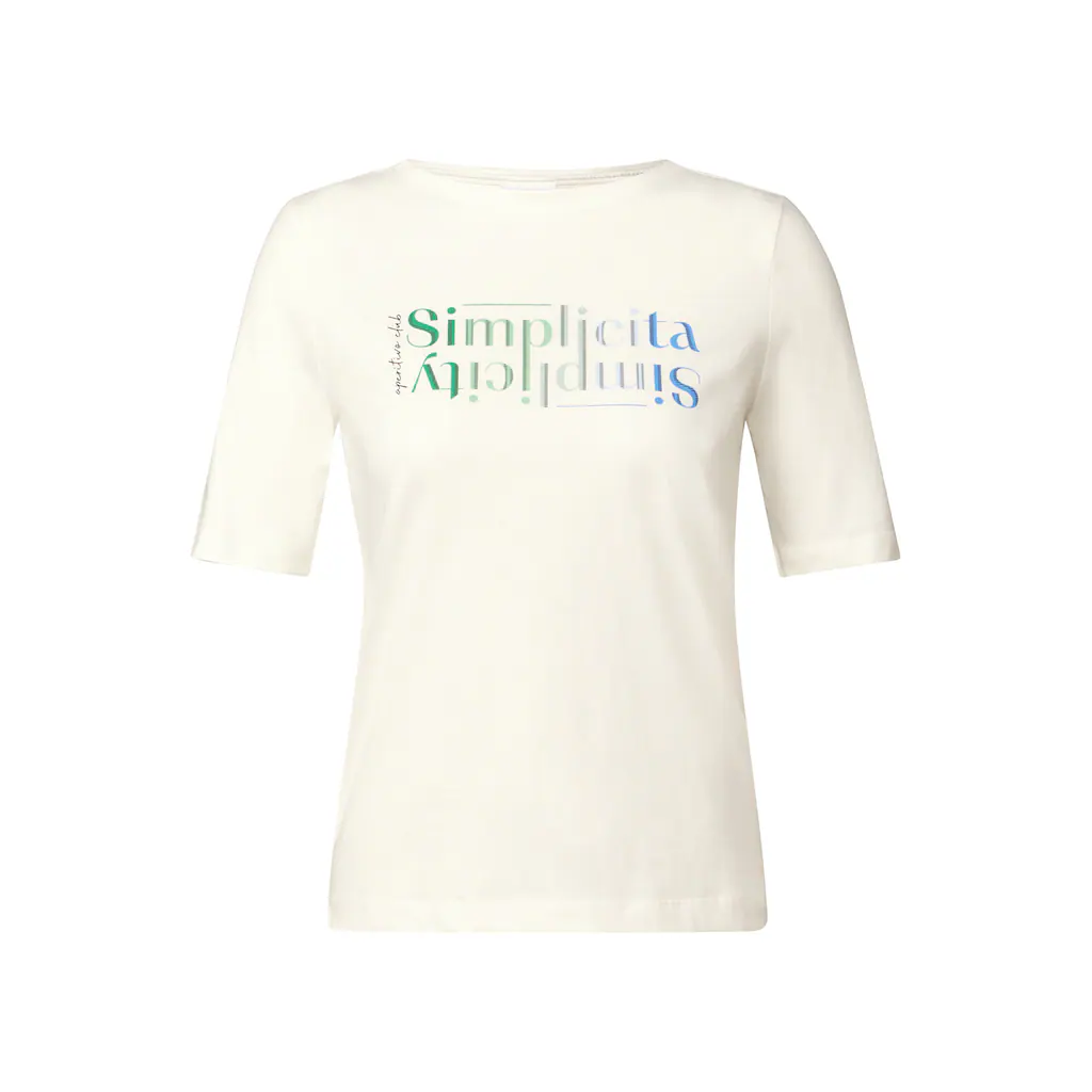 Cecil Print-Shirt Aus Reiner Baumwolle