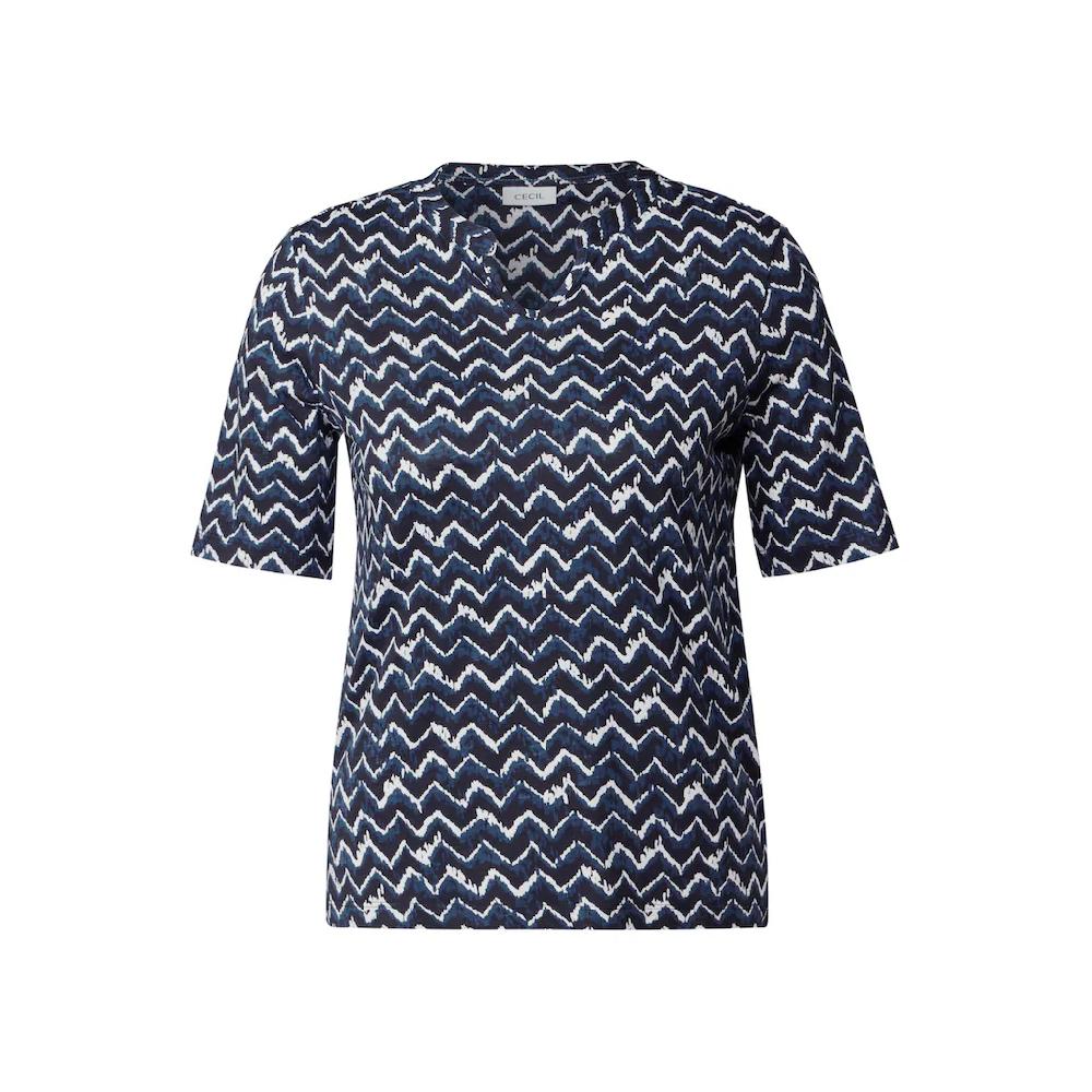 Cecil Print-Shirt Im Soften Baumwoll-Mix
