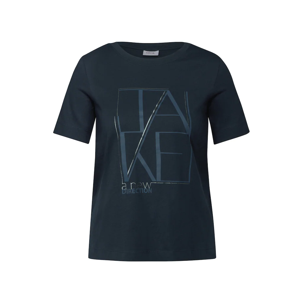 Cecil Print-Shirt Mit Artwork