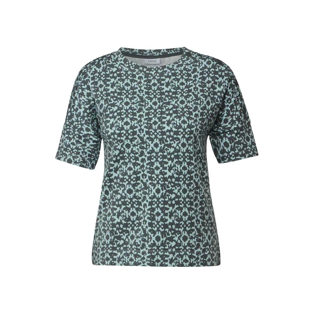 Cecil Print-Shirt Mit Minimal Muster