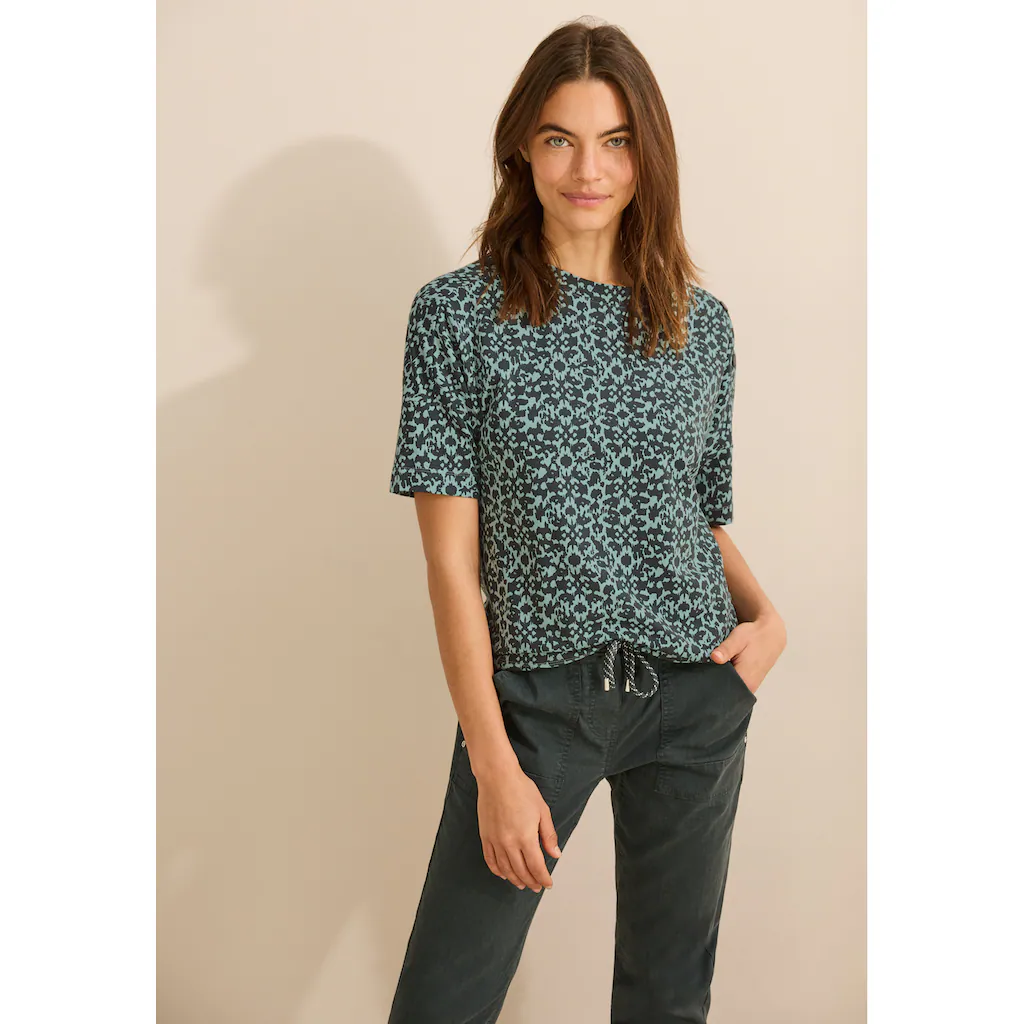 Cecil Print-Shirt mit Minimal Muster