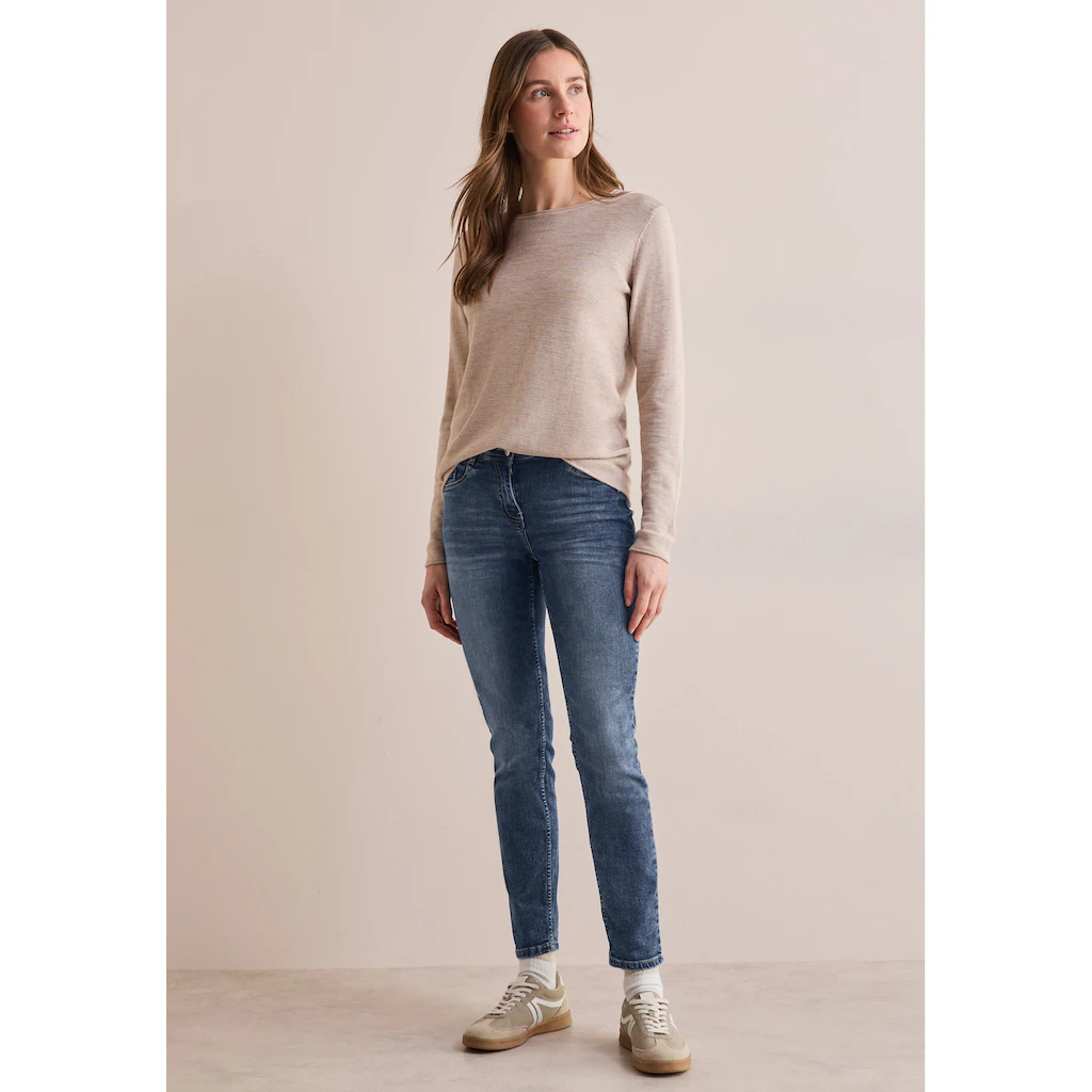 Cecil Regular-fit-Jeans »Style Scarlett« Im Five-Pocket Style