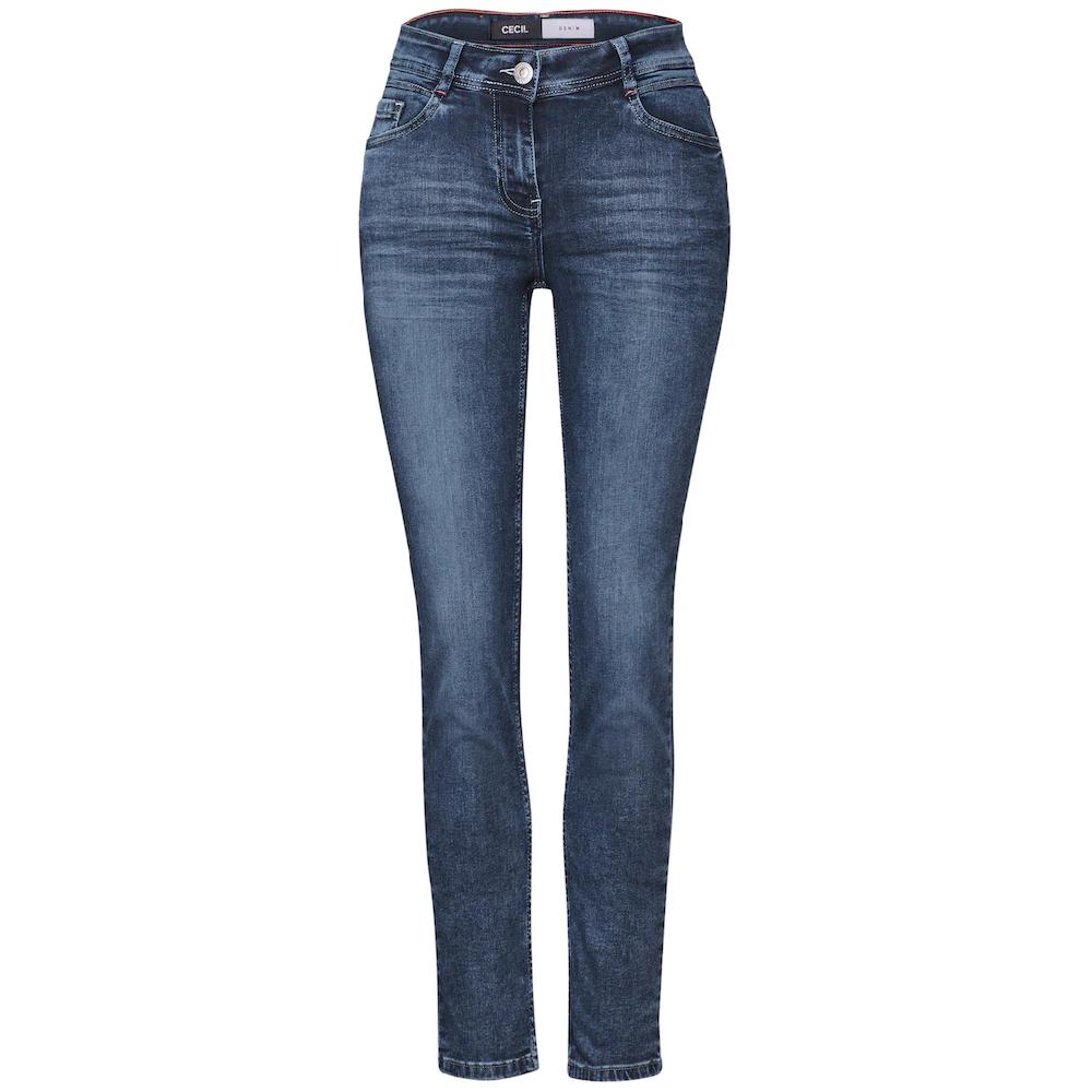 Cecil Regular-fit-Jeans »Style Scarlett« Im Five-Pocket Style