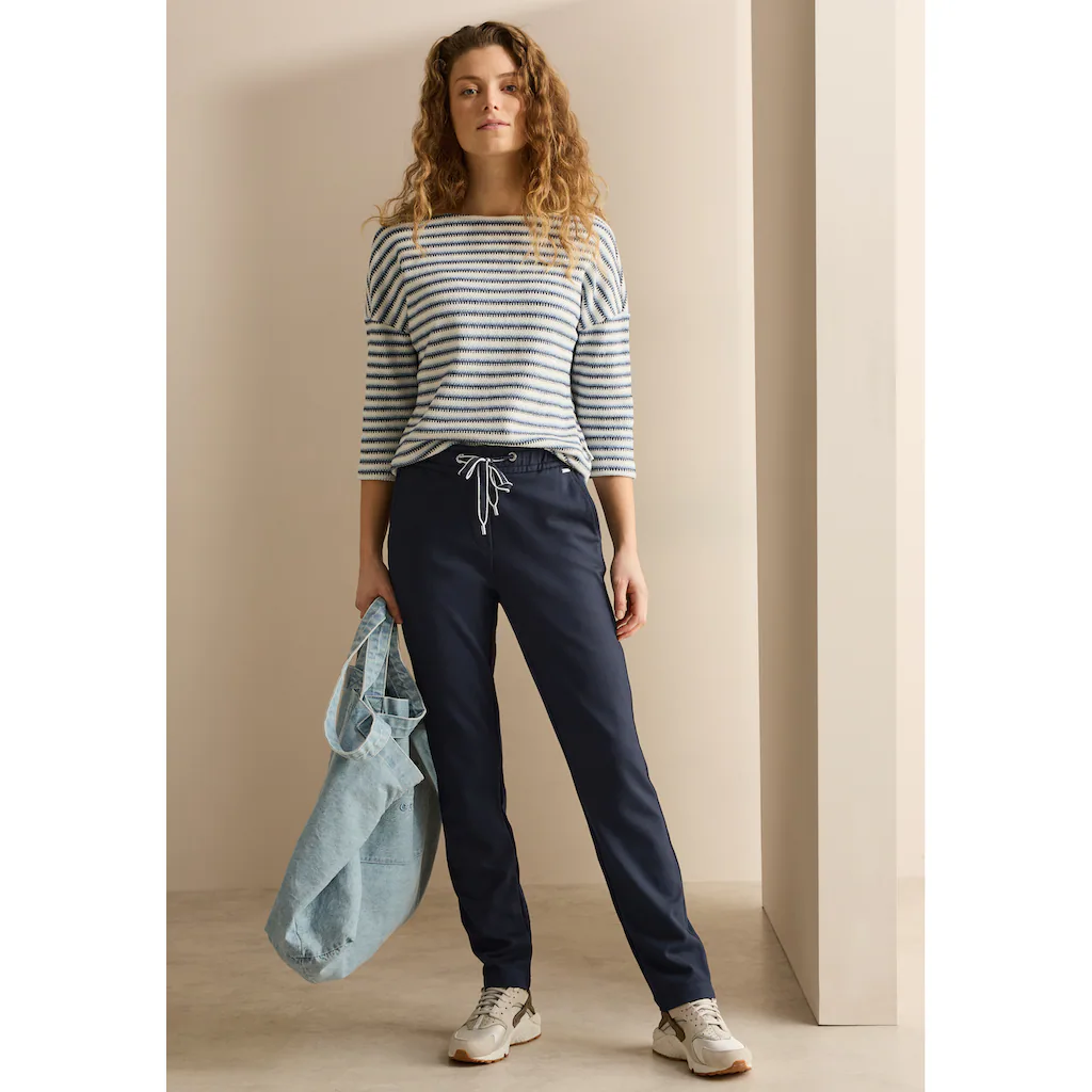 Cecil Relaxhose »Style TRACEY« Mit Kordelzug